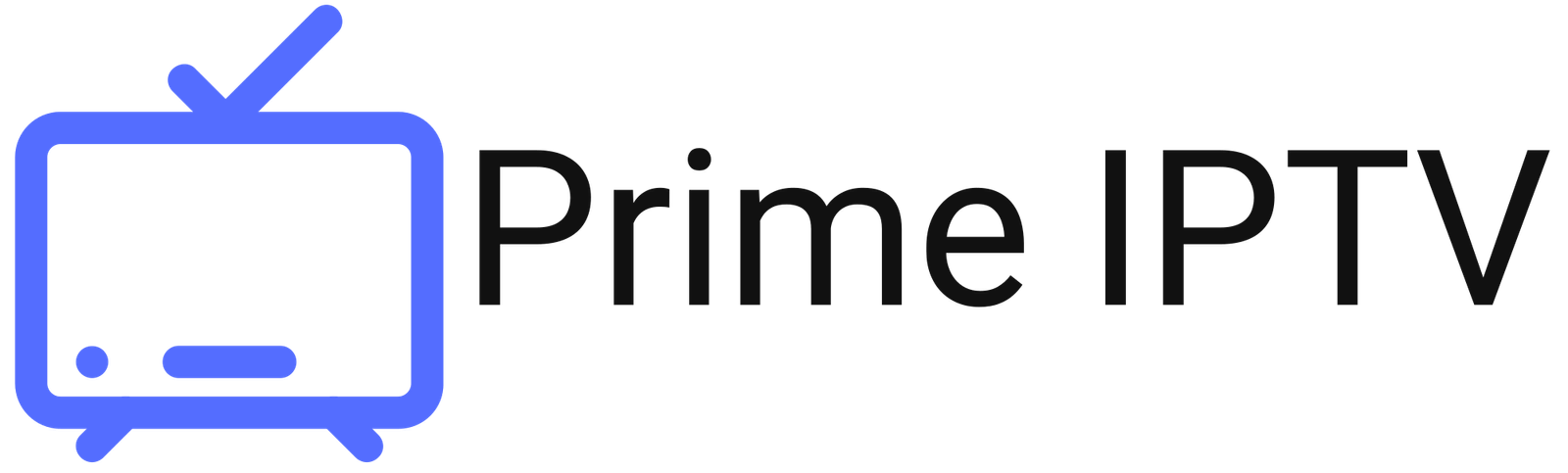  Prime IPTV Logo - Versión Oscura